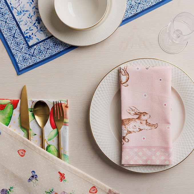 Maison d' Hermine Cloth Napkins Set of 4 100% Cotton Soft & Durable Everyday - Image 9