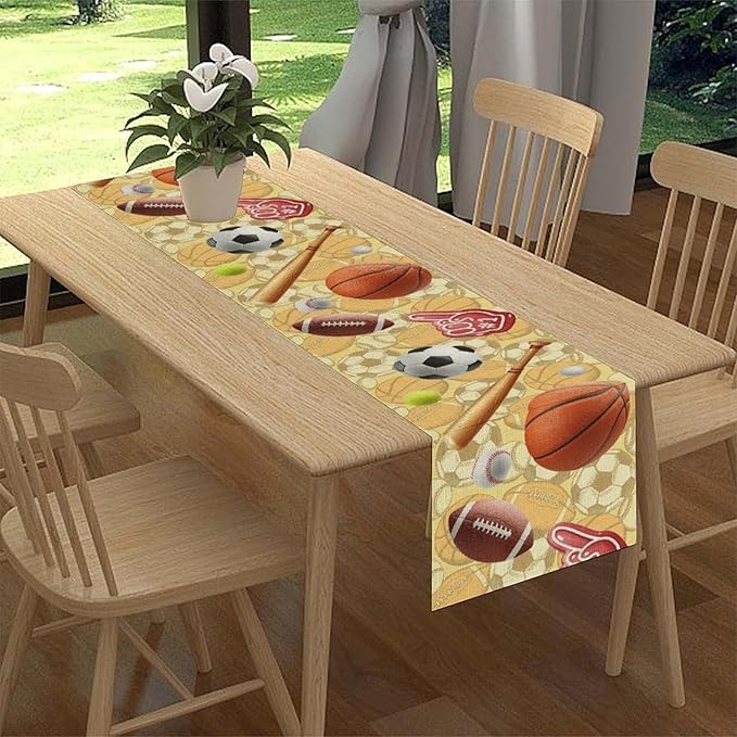 Sports Ball Table Runner - Image 2