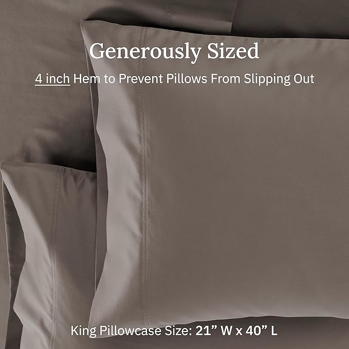 California Design Den Luxuriously Soft Hotel Quality 600 Thread Count, 100% - Image 5