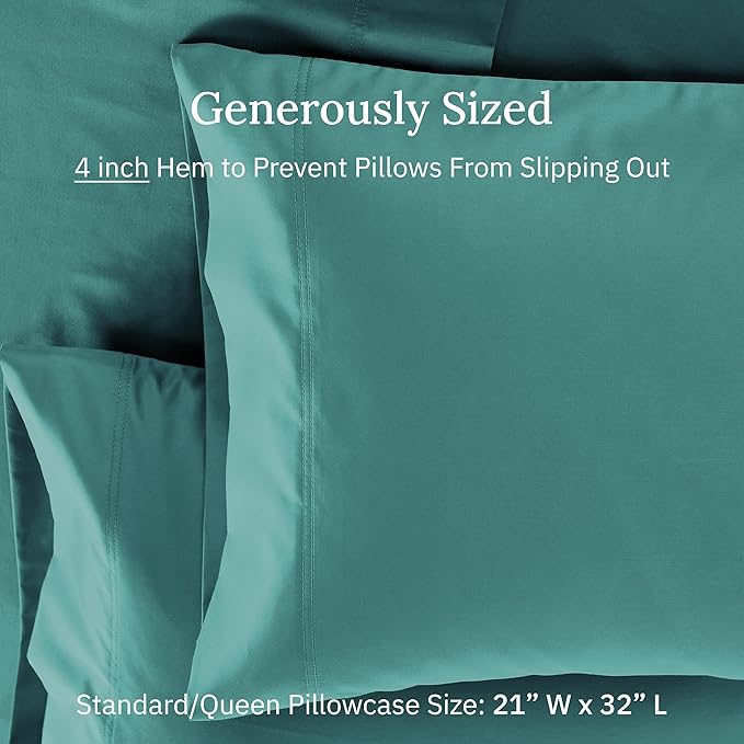 California Design Den Queen/Standard Pillow Cases Set of 2 - Image 4