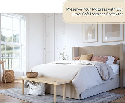 DreamOasis Waterproof Mattress Protector Twin Size - Image 7