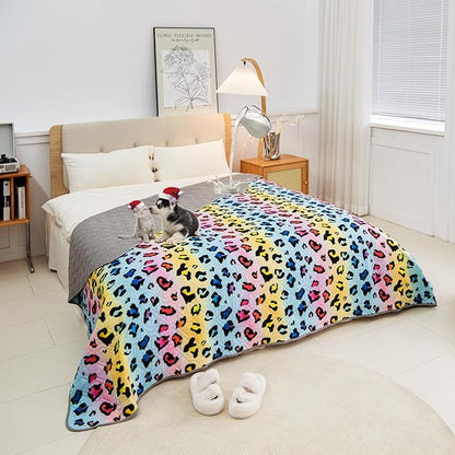Waterproof Dog Bed Cover 120x82inch Reversible Pad Reusable Camping Mat by Topthumbs