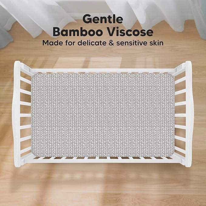 KeaBabies 2-Pack Baby Crib Sheets - Image 2