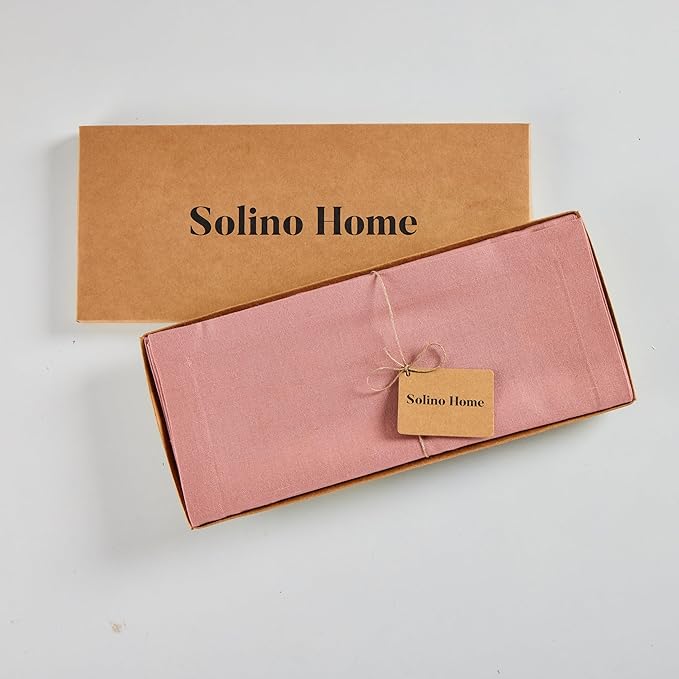 Solino Home Linen Table Runner 36 Inches - Image 5