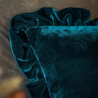 Velvet Throw Pillow Cover Soft Decorative Luxurious Solid Square Cushion Case - Image 8