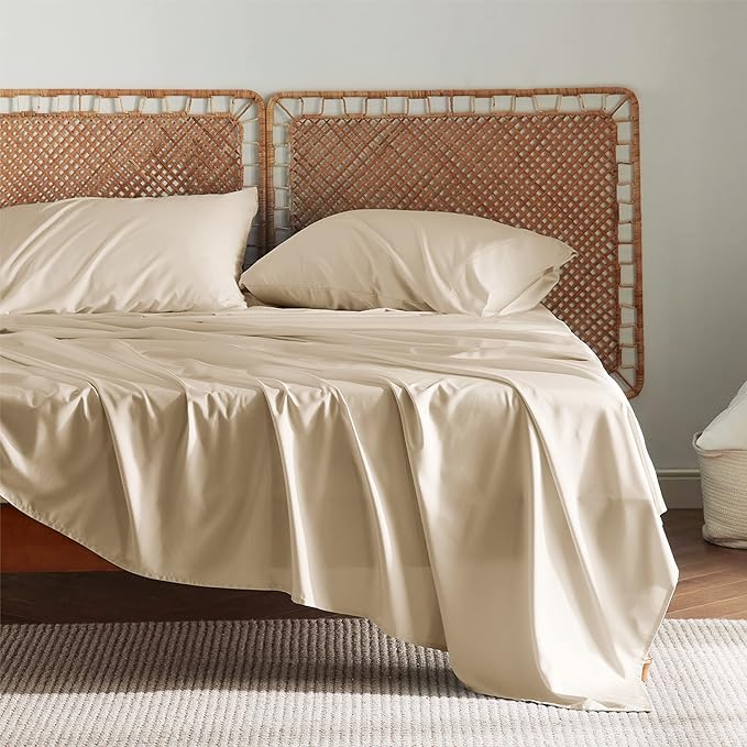 Bedsure California King Sheet Sets, Cooling Sheets - Image 2