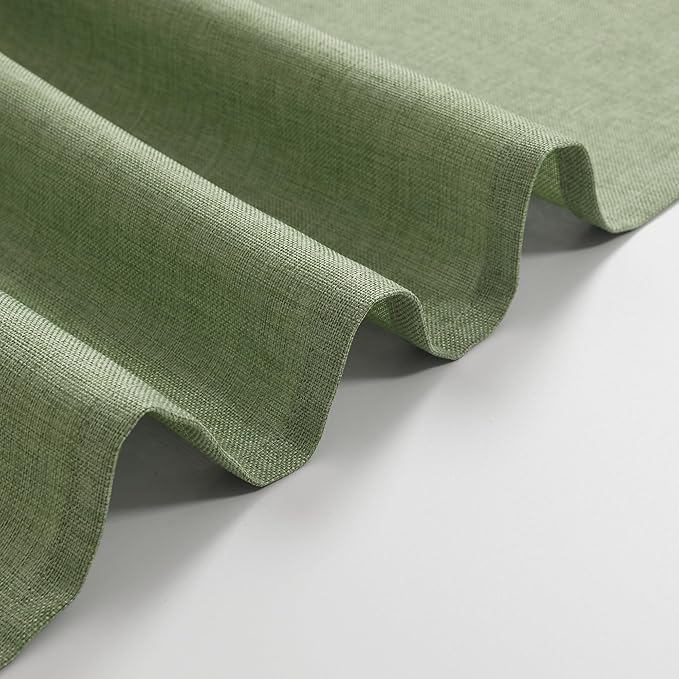 JIUZHEN Faux Linen Window Valance - Image 6