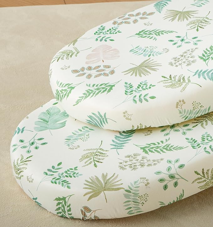 SDY Jersey Bassinet Sheets for Baby Boys and Girls, 32 "x 16 "x 4", 2 Pack by SDYSoftnessDefinedbyYou