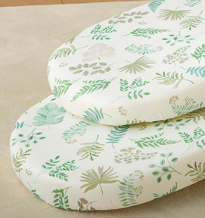 SDY Jersey Bassinet Sheets for Baby Boys and Girls, 32 "x 16 "x 4", 2 Pack by SDYSoftnessDefinedbyYou