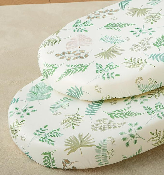 SDY Jersey Bassinet Sheets for Baby Boys and Girls, 32 "x 16 "x 4", 2 Pack by SDYSoftnessDefinedbyYou
