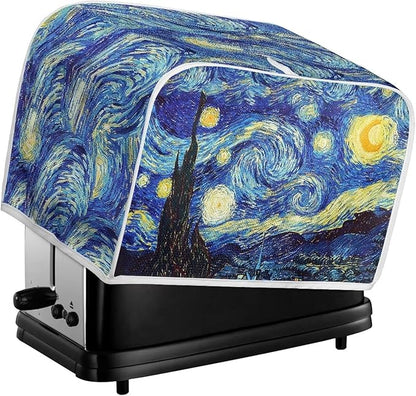 ZFRXIGN Starry Night Toaster Cover 4 Slice Small Appliance Covers Toaster Bag - Image 5