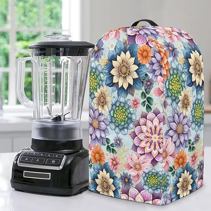 Colorful Flowers Blender Covers by Unknown