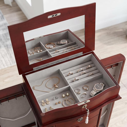 hives and honey nora jewelry armoire cabinet with, close-up detail