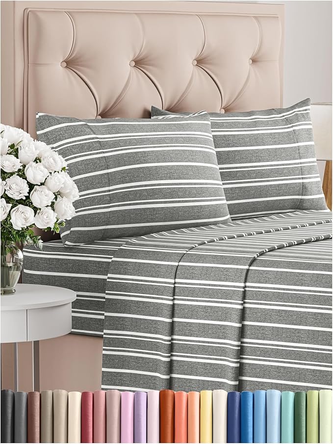 Queen Size 4 Piece Sheet Set by CGKUnlimited