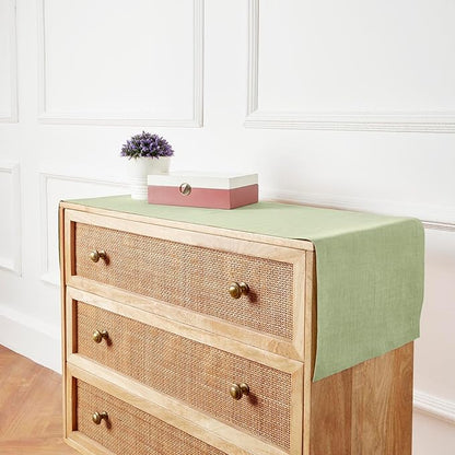 Solino Home Linen Small Table Runner 48 Inches - Image 3