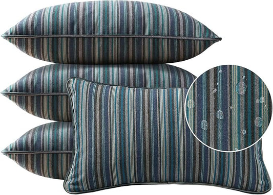 Sunbrella Decorative Outdoor Water Repellent Throw Pillows by Unimatta