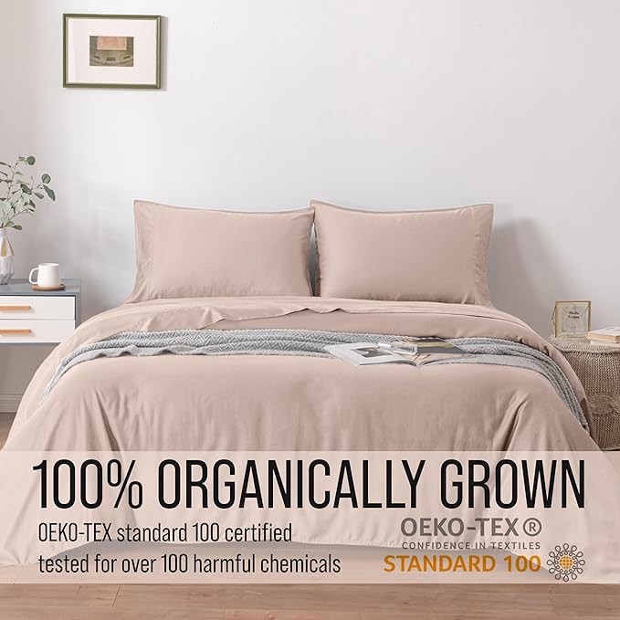 Bella Coterie Luxury Bamboo Viscose Full Size Sheet Set | 100% Organically - Image 4