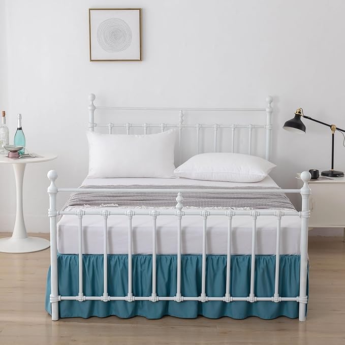 Bed Skirt Full Size Ruffled Bed Skirts - Image 5