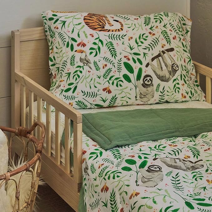 Little Unicorn Toddler Bedding 3-Piece Set | Super Soft & Breathable Muslin - Image 8