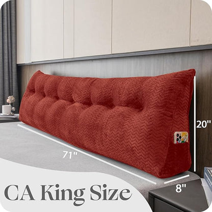 Large Bolster Triangular Headboard Wedge Backrest Positioning Support Bed Rest - Image 2