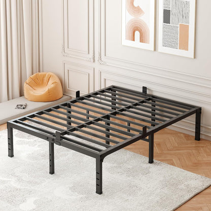 fuiobyvv king bed frames,18 inch heavy duty metal, main product view