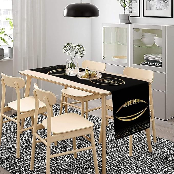 American Football Table Runner Sport Game Days Seasonal Table Runner Soccer - Image 3