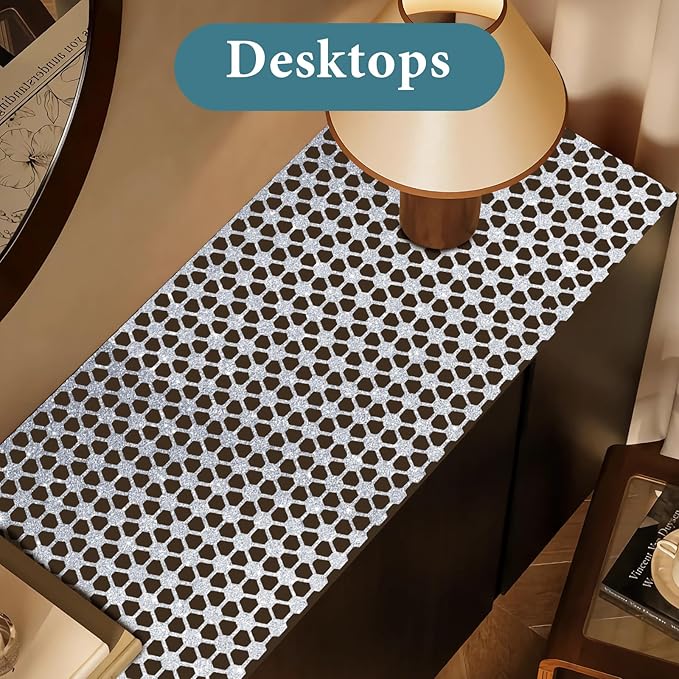 Drawer and Shelf Liner for Kitchen Cabinet: 17 in X 20 Ft Non Slip Waterproof - Image 9