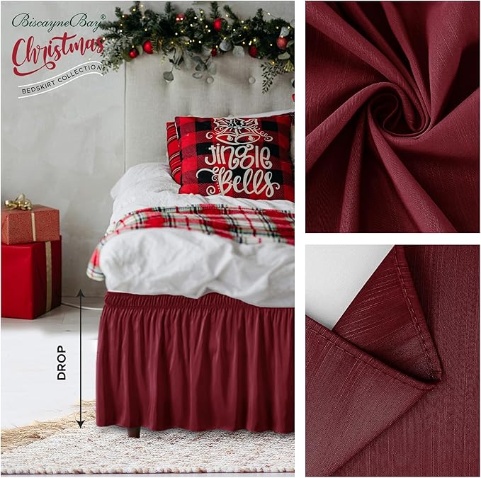 Biscaynebay Wrap Around Bed Skirts - Image 3