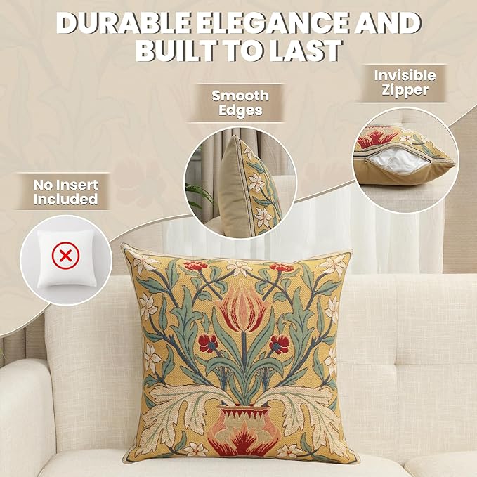 Charlotte Home Furnishings Throw Pillow Covers, Decorative Boho Pillow Covers - Image 2