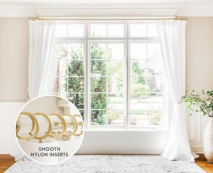 BlastHome® Luxury Curtain Rings – Premium Metal - Image 2