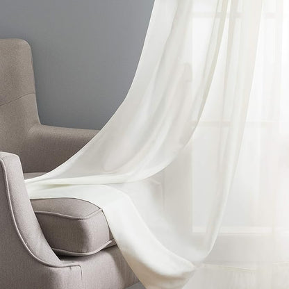 SmartSheer Thermoregulating Semi-Sheer Curtains – Energy-Saving Privacy Panels - Image 3