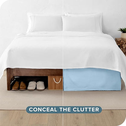 Bare Home Kids Twin Bed Skirt - Image 3