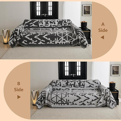 MYSKY HOME Boho Couch Cover Sofa Covers, Couch Covers - Image 5