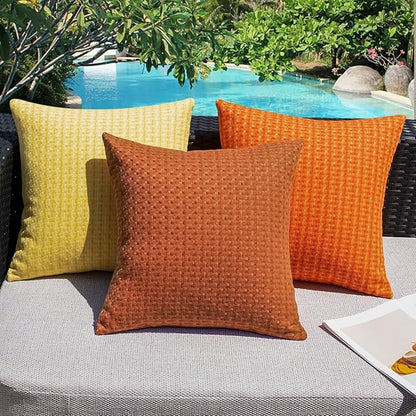 Kevin Textile Fall Outdoor Waterproof Throw Pillow Covers Pack of 2 Farmhouse - Image 6