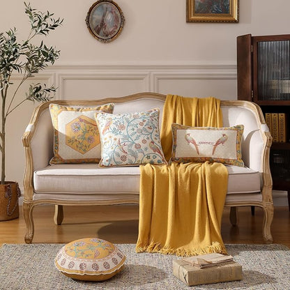 patdrea Linen Decorative Throw Pillow Covers Set Soft Durable Cushion Cases - Image 9