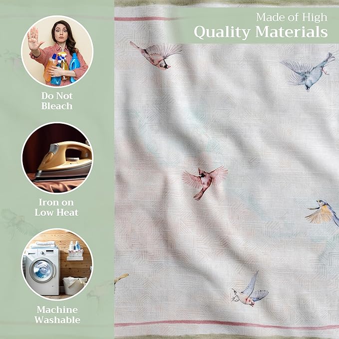 Maison d' Hermine Cloth Napkins Set of 4 100% Cotton Everyday Reusable Square - Image 3