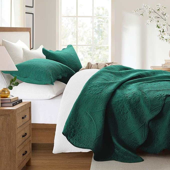 IR Imperial Rooms Twin Quilt Bedding Set Size + 1 Pillow Shams - Image 7