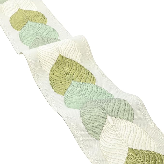 AIETSYEI Boho Jacquard Ribbon Floral Ribbon 2.8 Inch Wide Embroidery Jacquard by AIETSYEI
