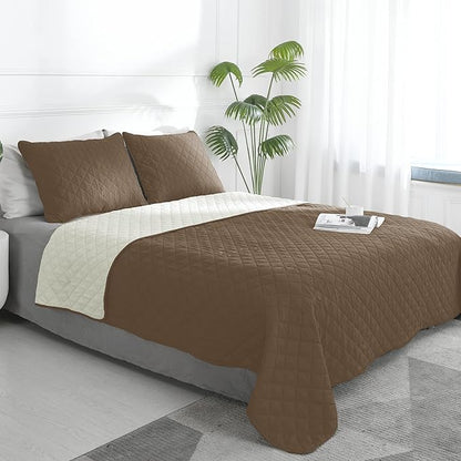 Easy-Going King Size Reversible Quilt Set by Easy-Going