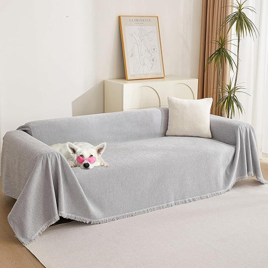 MYSKY HOME Sofa Cover for Dogs Washable for Sofa Boho Couch Cover Cover for by MYSKYHOME