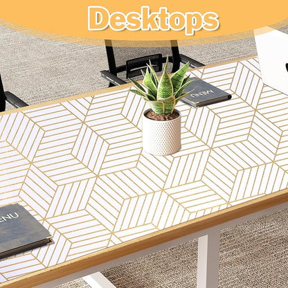 Shelf Liners for Kitchen Cabinets Non Adhesive Shelf Liner Paper Non-Slip - Image 9