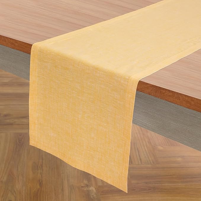 Solino Home Linen Table Runner 108 Inches Long by SolinoHome