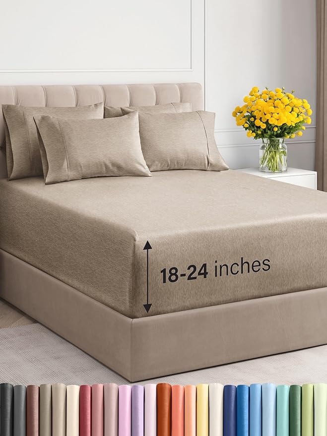 Extra Deep Queen Sheet Set by CGKUnlimited
