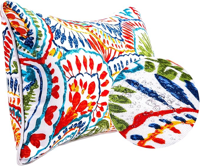 JMGBird Outdoor Lumbar Pillows Set of 2 - Image 4