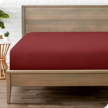 Fitted Bottom Sheet King Size by BareHome
