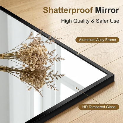 bathroom vanity mirrors for over sink, 2 pack, package contents