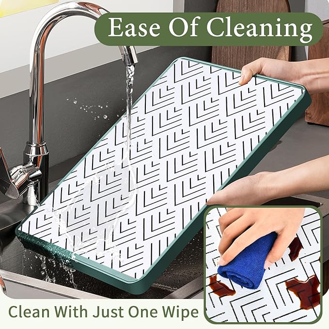 Shelf Liner for Kitchen Cabinets Non Adhesive Drawer Liner Non-Slip Thickened - Image 4