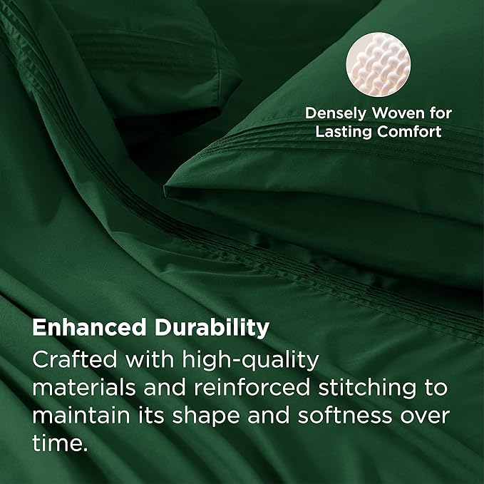 Bedsure Deep Pocket Queen Sheets Set - Image 6