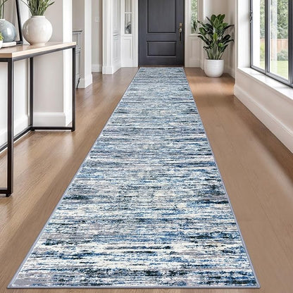 Modern Abstract Runner Rug 2.6x18 by lansny