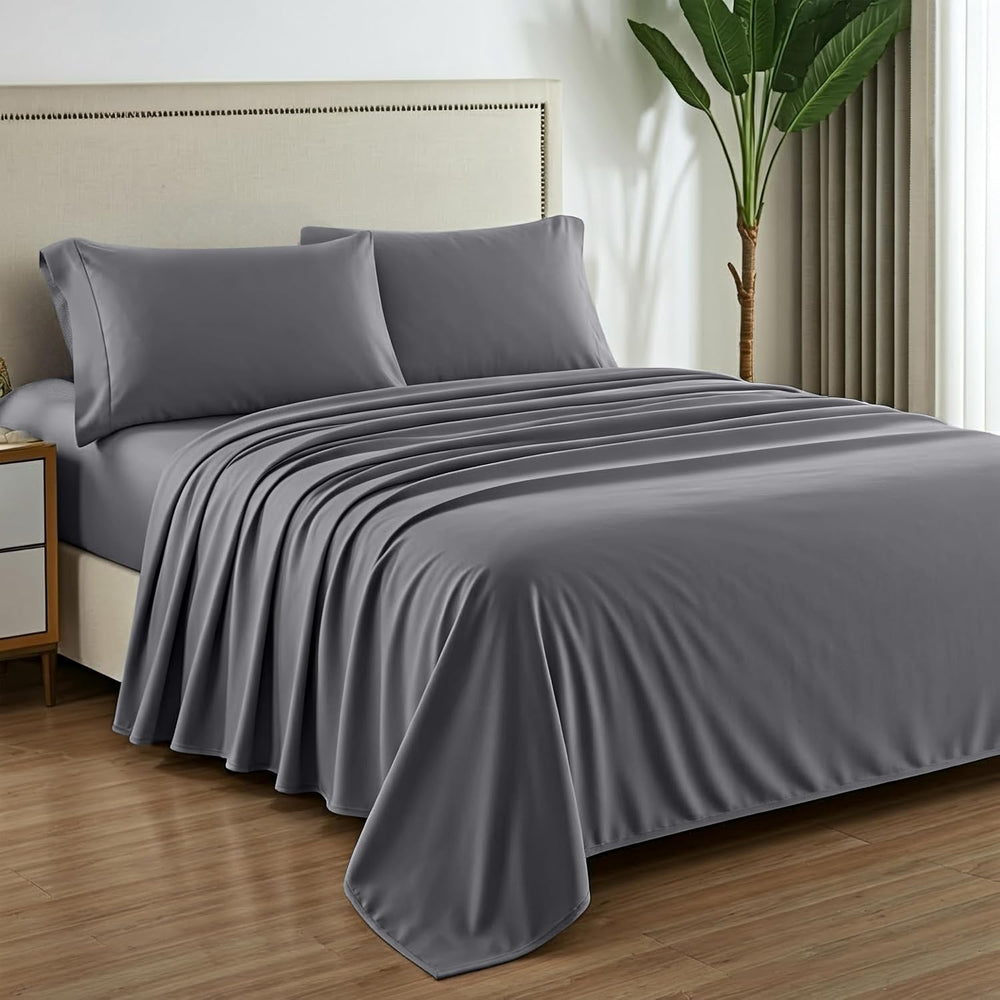 Mayfair Linen 100% Egyptian Cotton Split King Sheet Sets for Adjustable Bed -...
